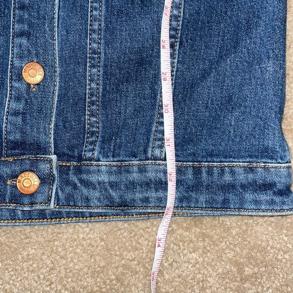 Madewell Denim Seamed Button Front Dress - Picture 7 of 11